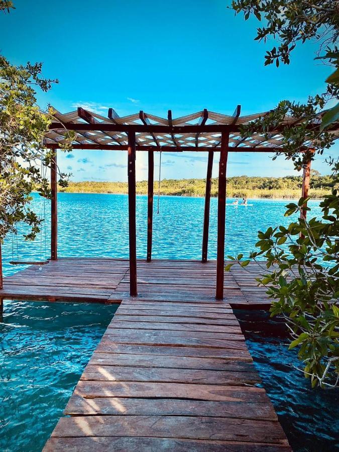 Hotel Y Beach Club Casa Mia Xulha -Bacalar Xul-Ha المظهر الخارجي الصورة