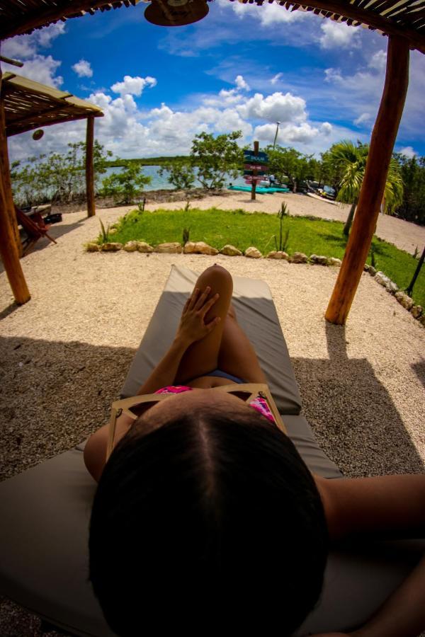 Hotel Y Beach Club Casa Mia Xulha -Bacalar Xul-Ha المظهر الخارجي الصورة